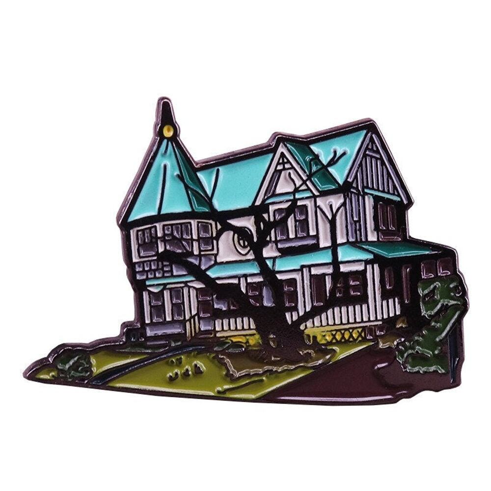 The Klopek House The Burbs Enamel Pins 403-1